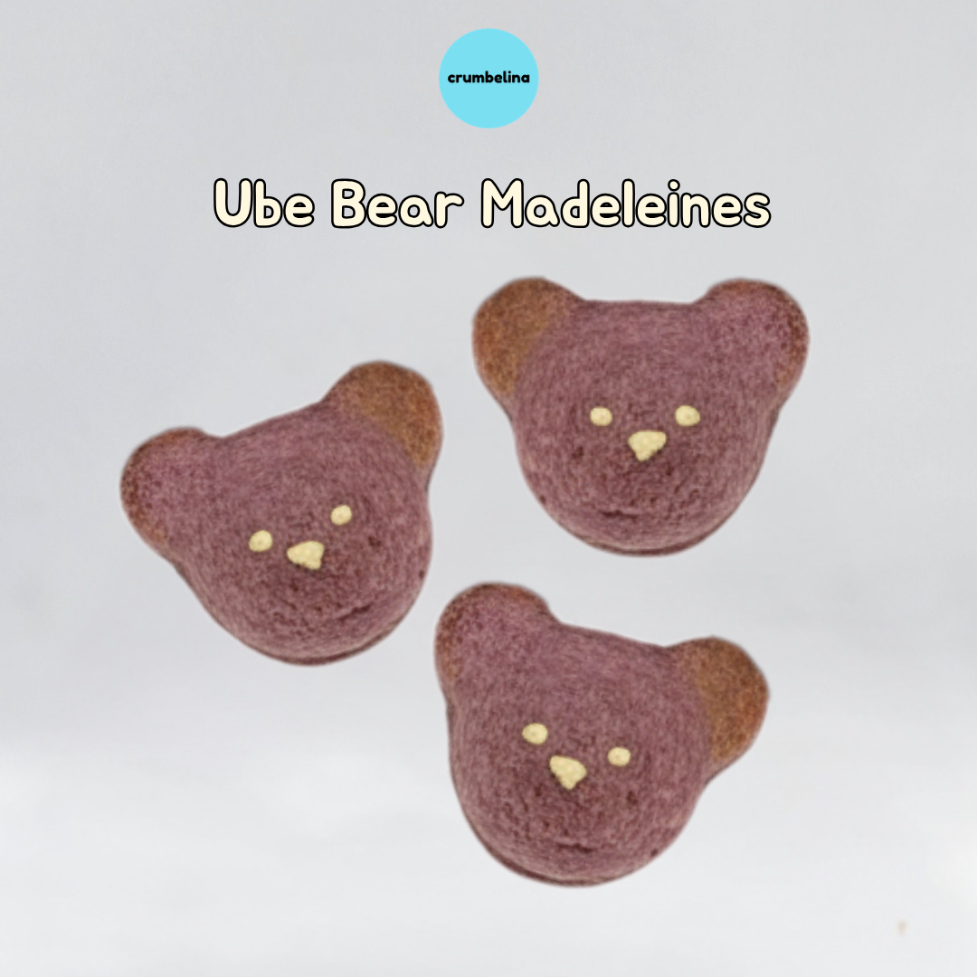 Ube Bear Madeleines
